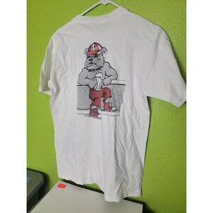 Rare Vintage Georgetown Hoyas Shirt Pub 1000 Beer Club 80s